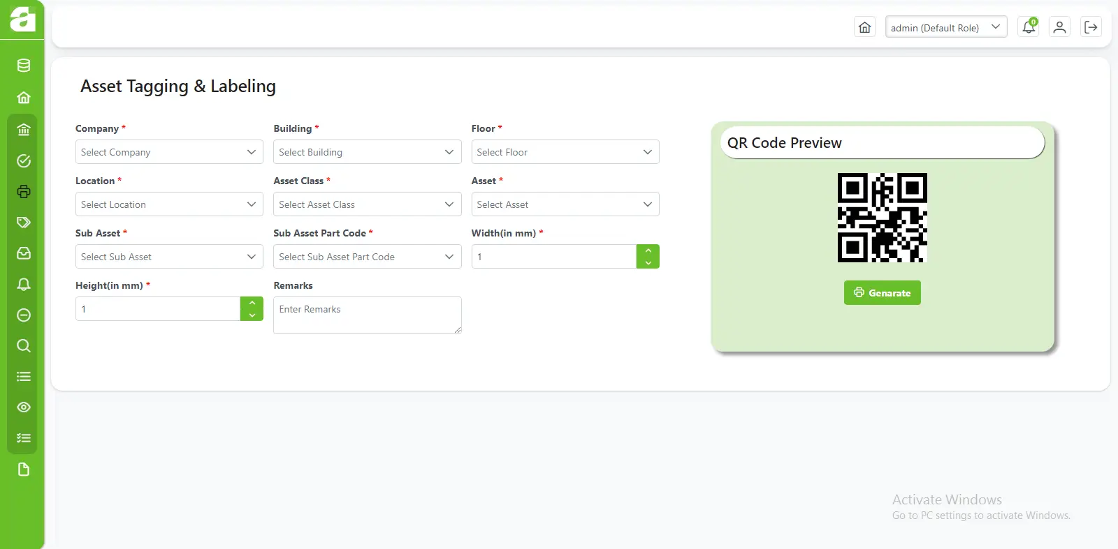 Asset Tagging and Labeling