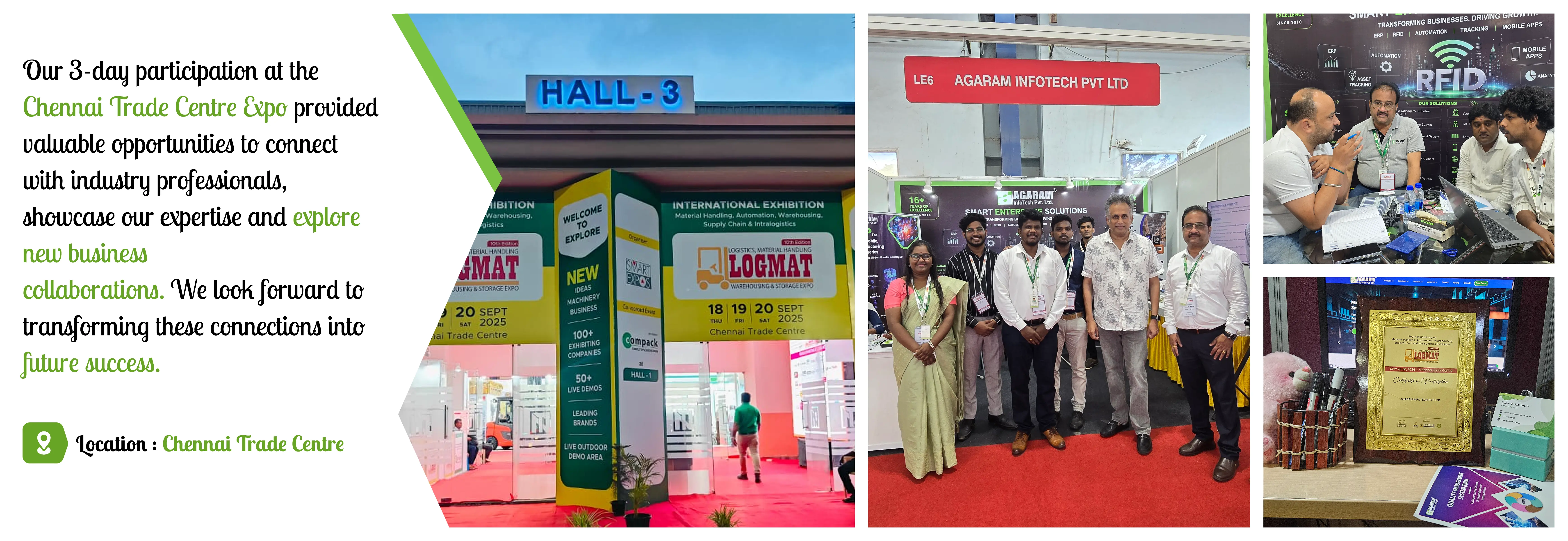 Our Successful Participation at LOGMAT 2026 – Chennai Trade Centre