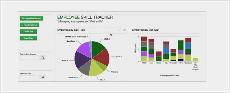 Uncovers potential skills and skill gaps