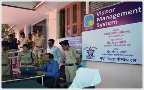 Visitor Management System at Police Station - Agaram InfoTech