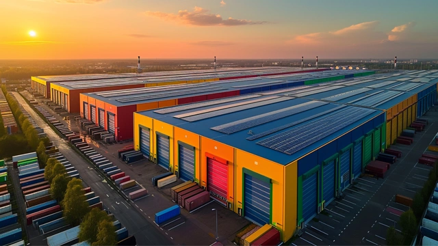 Container freight station operations including container storage, unstuffing and cargo dispatch