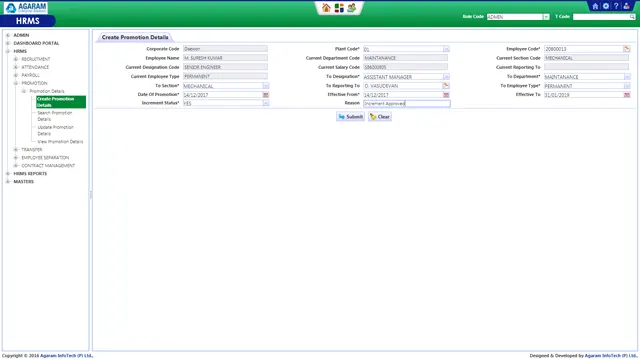 Appraisal Module in HRMS