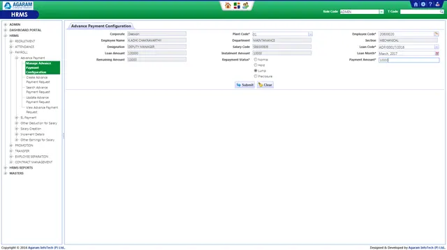 Payroll Module in HRMS